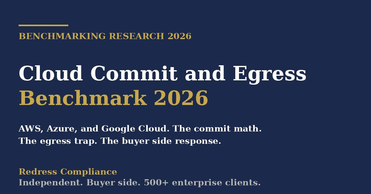 Cover of the AWS EDP Flexibility 2026 white paper from Redress Compliance