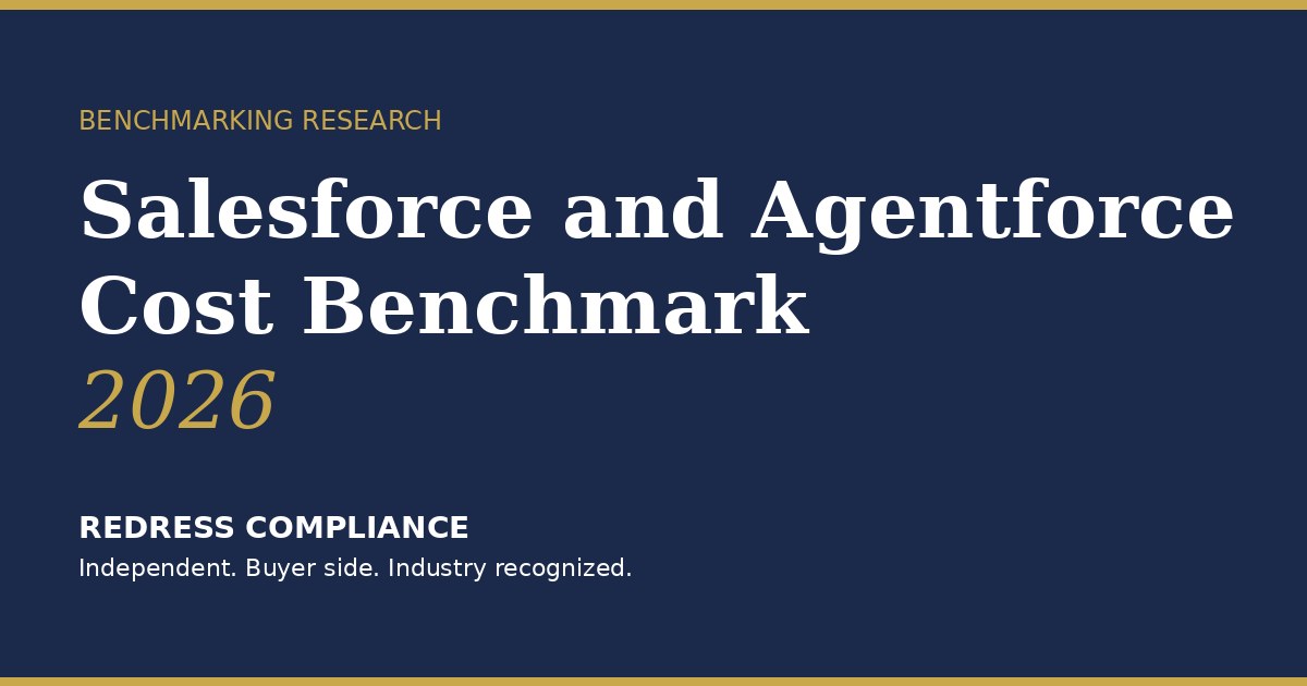 Cover of the Redress Compliance Salesforce buyer side white paper