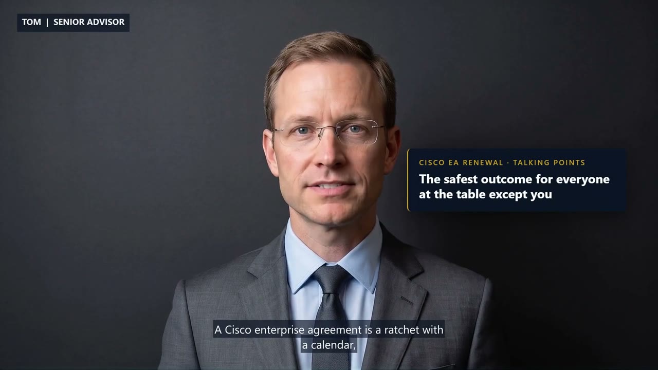 Cisco EA Renewal, Part 1: Talking Points on the Ratchet and the Activated Basis