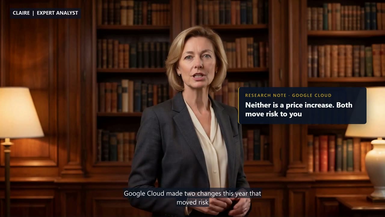 Gemini Enterprise Commits and the CUD Scope Change: Two Moves That Shift Risk to You
